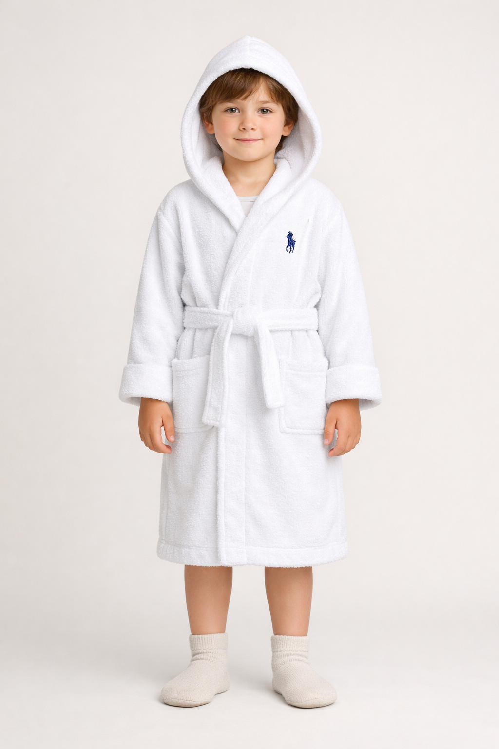 Peignoir Cavalière Enfant en 100% Coton