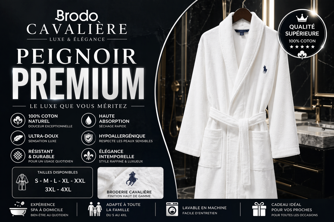 Pourquoi choisir un peignoir et des serviettes 100% coton au Maroc ?