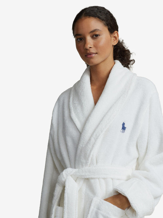 Peignoir Brodo en coton épais – Absorption maximale et élégance.
