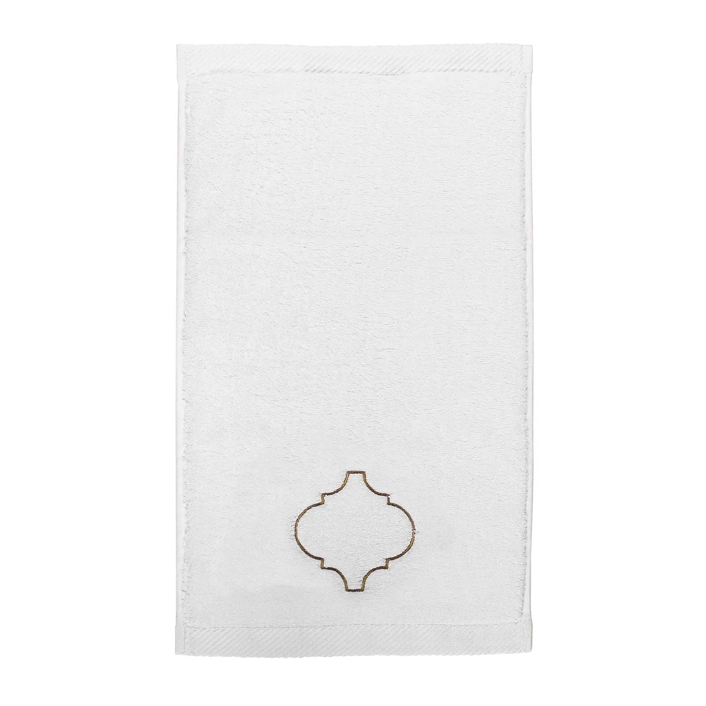 Serviette à main brodée Catena Doré