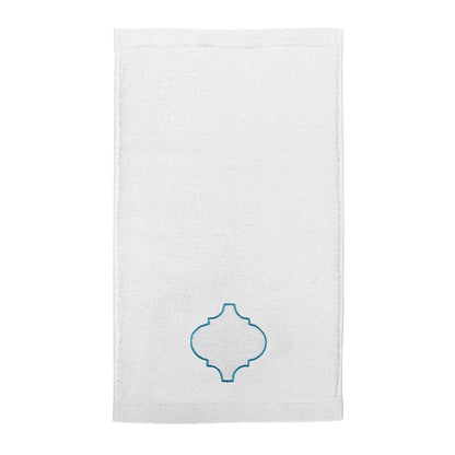 Serviette pour le visage Catena turquoise