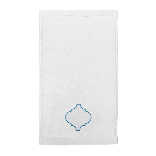 Serviette pour le visage Catena turquoise